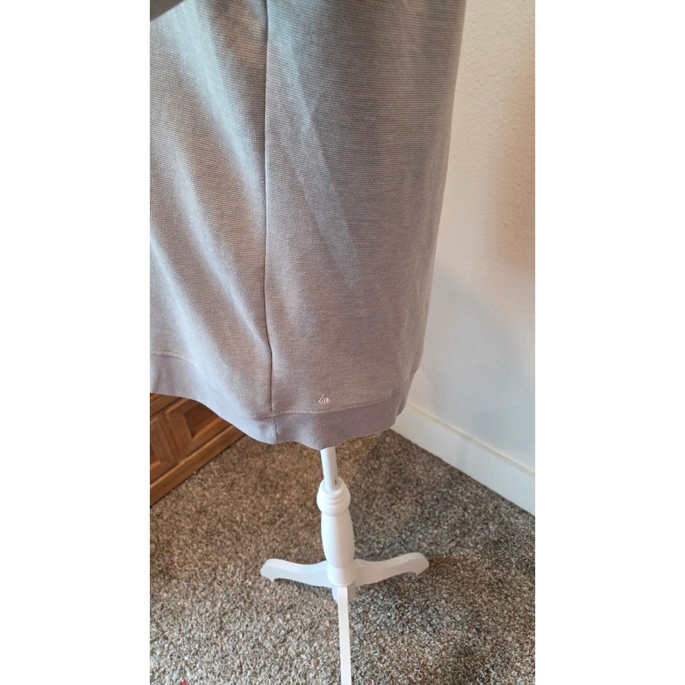 Travis Mathew Crewneck Sweatshirt Raglan Pullover Grey Athleisure Minimalist L - Picture 8 of 12